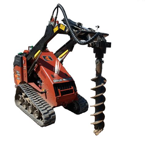 rent a skid steer to dig post hole digger|auger drill rental near me.